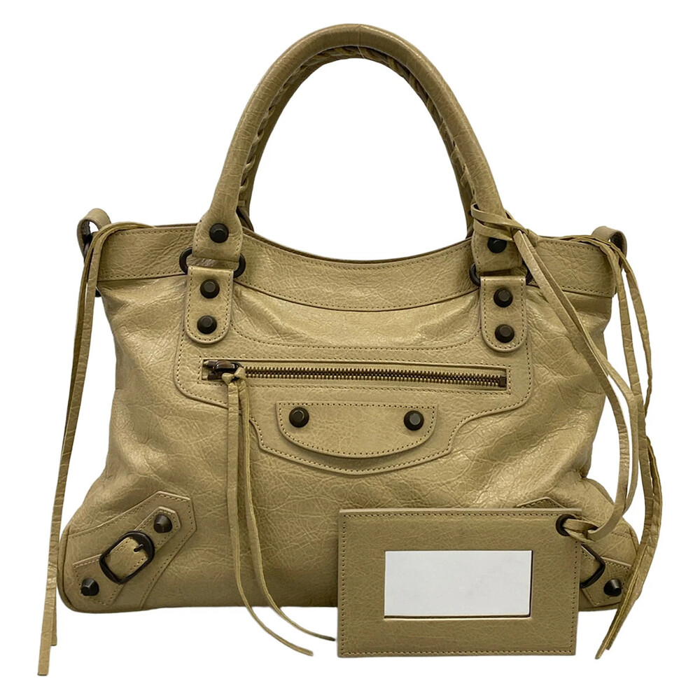 Balenciaga The Town Beige Leather #351033B20B